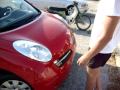 TEST DRIVE NEW NISSAN MICRA 2009 AT IOS RENT A CAR BY ΕΠΙ ΤΡΟΧΩΝ!!!!!! GERES PORTES!!!
