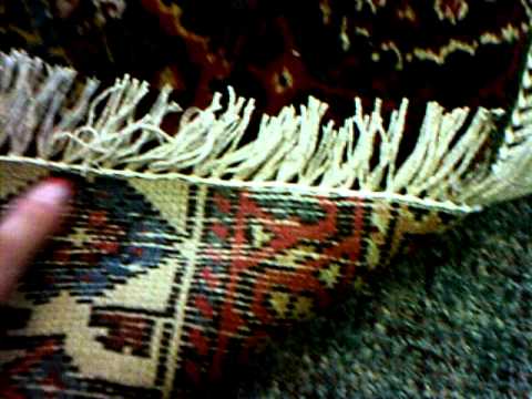 how to repair jute rug