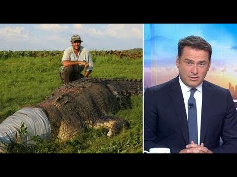 Wrangler reveals how he caught monster croc