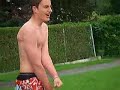 KB2a am schwimmen in Murten im See