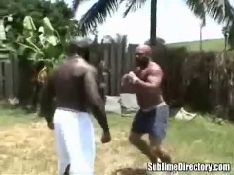 Kimbo slice - backyard fight