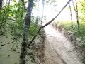 YFZ 450 and Banshee clear tight trail Florence, OR 7/20/08
