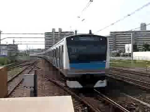E233系　蕨駅入線