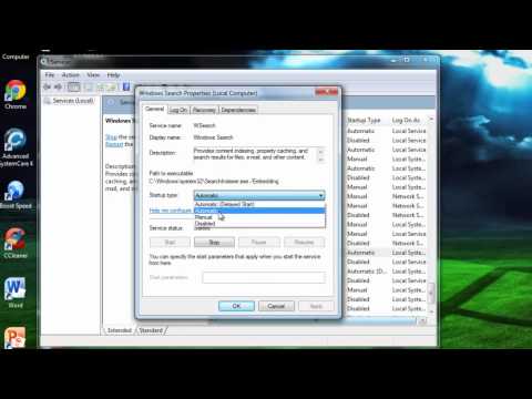 How to disable indexing to improve performance