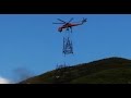 High Voltage Tower Construction Timelapse Movie 720p HD