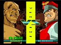 All story line and dialog sequences from Sagat's SFA3 game. Each win quote, mid-boss conversation and his full ending. No fighting, just talking. Made using the Dreamcast version of the game since it has more quotes and fixes some grammatical errors from the arcade release. High res version available for viewing and download at Stage6.com. Most other videos on youtube use the arcade version that only has 4 win quotes, this video has all 8 that are available in the home version. Care has been taken to preserve the correct aspect ratio. There is some distortion of the sound that comes from the converter box I'm using. I've had no luck eliminating this, but will replace the affected videos if I ever fix the problem.