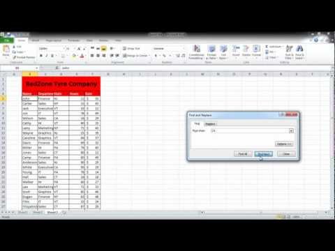 how to locate data in excel