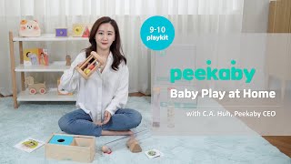 video thumbnail Peekaby Play Kit (9-10 months): Stage-based Montessori Toy Set for Child Development youtube