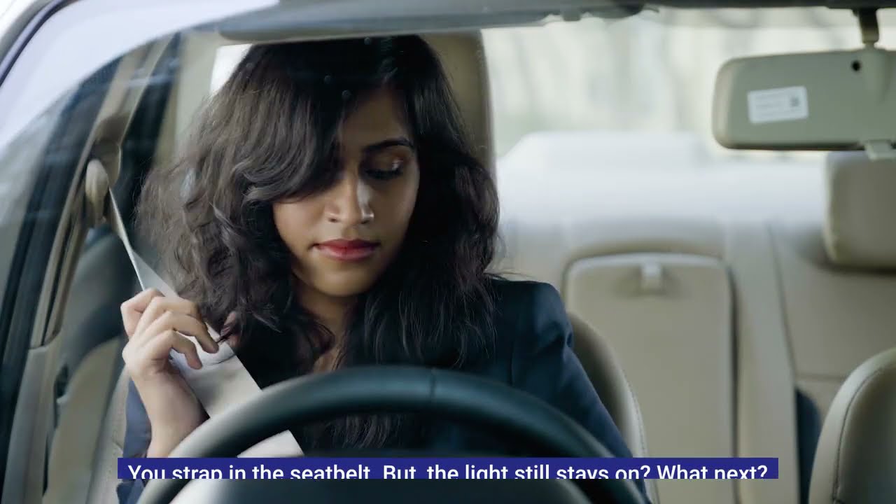 S-Assist: Your Virtual Car Assistant | Seat Belt Warning Light