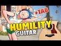 Gorillaz - Humility (Fingerstyle Guitar Cover, Guitar Tabs, Lyrics)