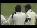 MASSIVE TURN by murali ( best bowler in the world)