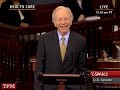 Franken Denies Lieberman an 'Additional Moment' to Continue Speaking on the Senate Floor