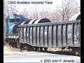 conrail fj4 crossing red lion road on the bustleton branch  philadelphia pa march 27 2003