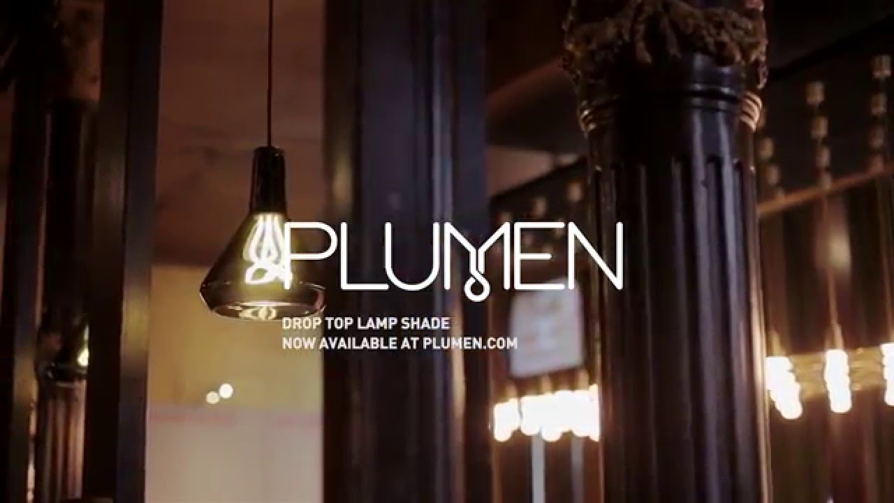 Drop Top Lamp + Original Plumen 001 (Copper Pendant + Amber Shade) video thumbnail