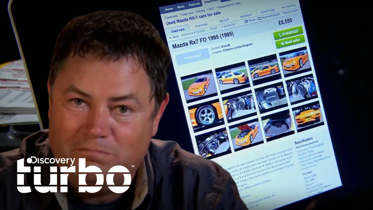 A Busca de um Mazda RX-7 | Joias Sobre Rodas | Discovery Turbo Brasil
