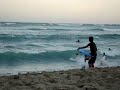 boogie boarding with rbeasty again