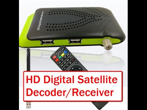Mini HD Digital Satellite Receiver Setup