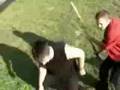 Extreme Home Wreslting In My Backyard!