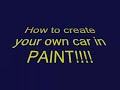 Your own car in paint