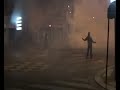 rassemblement, barricades, crs, lacrymos... tout ça a la gare de lyon quand Sarko est president depuis moins de 4 heures