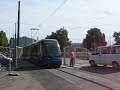 Piccolo video sui nuovi tram di Padova ( Italia ), il Translohr