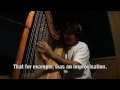 Harpists Martin Portillo and Marcelo Rojas perform classic Pájaro campana.