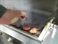 2007 TEC Gas Grill - Hamburger Video