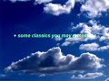 a few old and new trance tracks with a twist
