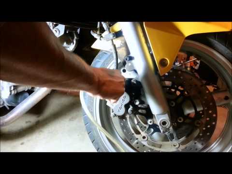 how to bleed sv650 brakes