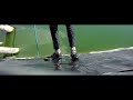 Wet Tight Jeans Walking in to the Water Part 1