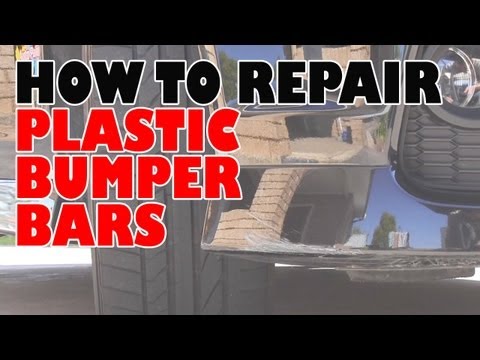 how to repair scratch on a bumper