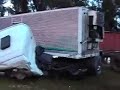 Accidente sobre ruta 33