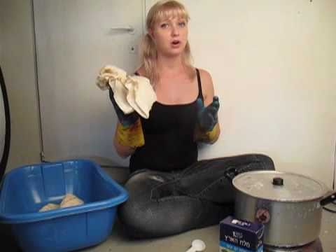 how to dye cotton rope