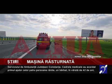 Accident pe autostradă