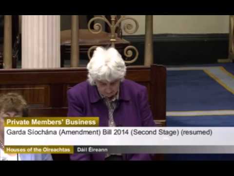 Maureen on Garda Amendment Bill