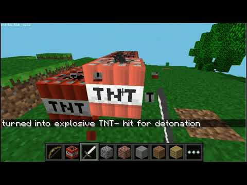 Minecraft Pi Explosive TNT mod