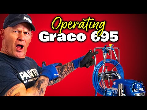 operating a graco 695 - How to operate a Graco 695 airless sprayer. Quick tips using the sprayer. B&K Painting offers high quality painting at affordable prices in Boise Idaho. 100%...