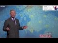 Prince Charles reads the weather forecast for Scotland