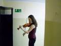 Milena playing Over The Hills And Far Away 