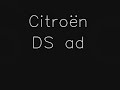 Citroen DS ad