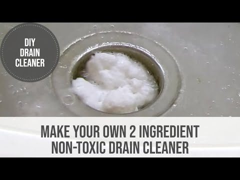 how to make your own drain cleaner