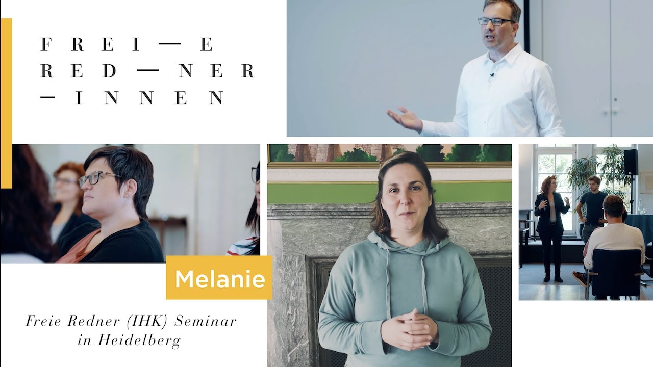 Teilnehmerstimme von Melanie I Freie Redner Ausbildung