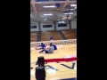 Coach "Sweet Lou" Dunbar Nails a Hook Shot During Practice