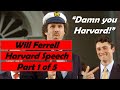 Will Ferrell Harvard Commencement Speech Part 1 of 5