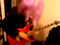 Driddle Guitar Headbang to \"When Heaven Burns\" by Deicide