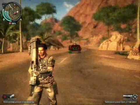 just cause 2:epic car detonation
