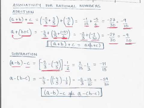 how to prove associativity