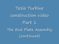 this is the continuation of video 1 of the construction videos which will show how to build your own tesla turbine for fun and experimentation.  

many operational parameters e.g. air injector angle, hole size, hole shape, number of holes, number of discs and disc gap are all user modifiable so that the turbine can be used for serious research.

a primary consideration in the design is to keep the cost down. for this reason the discs are made from standard cds, the body is acrylic and the bearings are standard skate bearings.

using acrylic for the body allows it to be made using a paper pattern, a fretsaw and a drill or file. the turbine housing (the round bit) is a 3