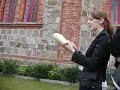 Stirnienes Sv. Laurencija Romas katoļu baznīca procesija ar Vissvētāko Sakramentu 10. aug.2008. eucharist procession
