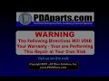 Blackberry 8700, 8700g &amp; 8700c Screen Replacement Directions